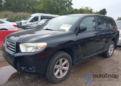 2008 Toyota Highlander z USA, uszkodzony, nr VIN JTEDS41AX82012999